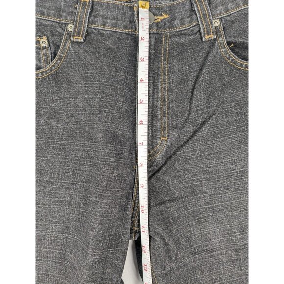 Claiborne R-Essentials Castro Charcoal Jeans Mens 30x30 Regular Fit Denim NWT - Picture 4 of 12